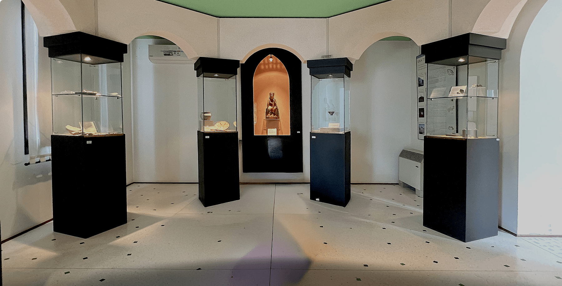 Sala espositiva del museo